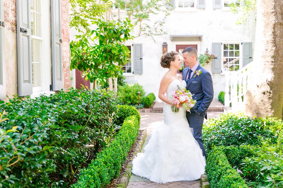 A Pink, Orange, & White Intimate Charleston Destination Wedding | Every ...