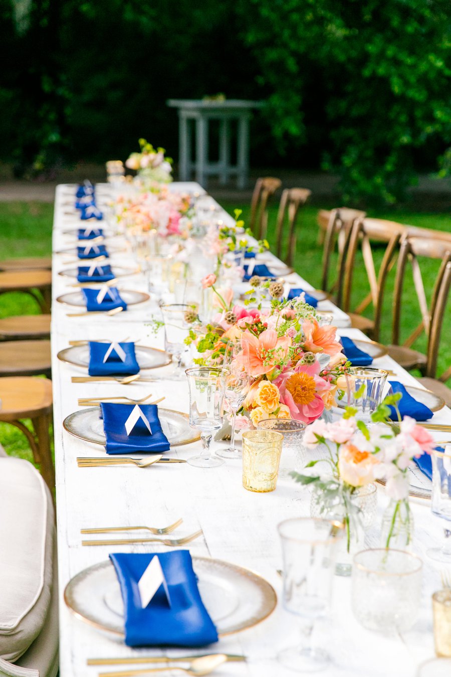 A Pink, Orange, & White Intimate Charleston Destination Wedding via TheELD.com