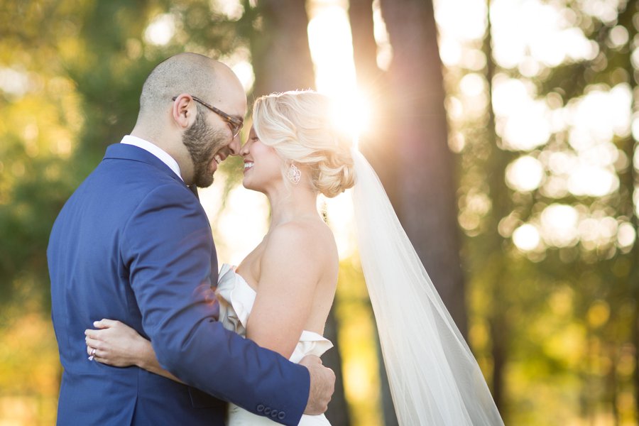 An Organic Blush, White, & Green North Carolina Wedding via TheELD.com