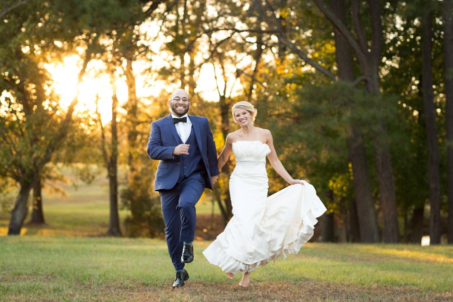 An Organic Blush, White, & Green North Carolina Wedding via TheELD.com