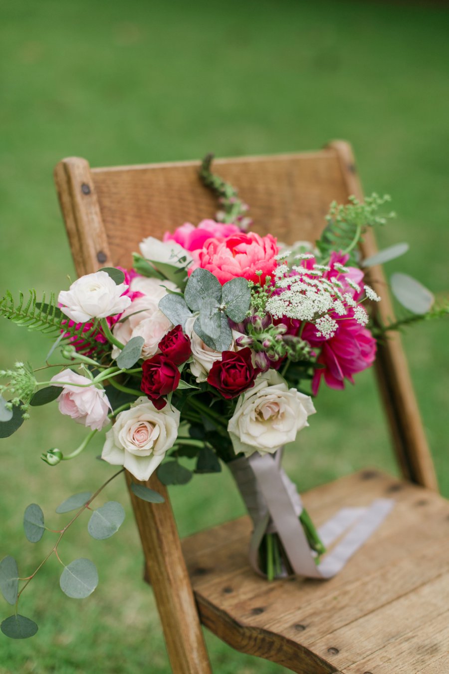 Pink Rustic Garden Inspired Wedding Ideas via TheELD.com