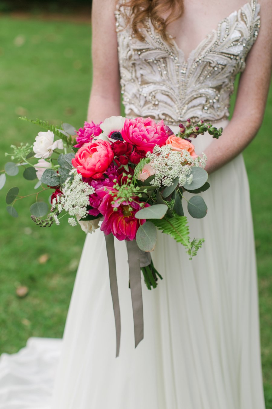 Pink Rustic Garden Inspired Wedding Ideas via TheELD.com