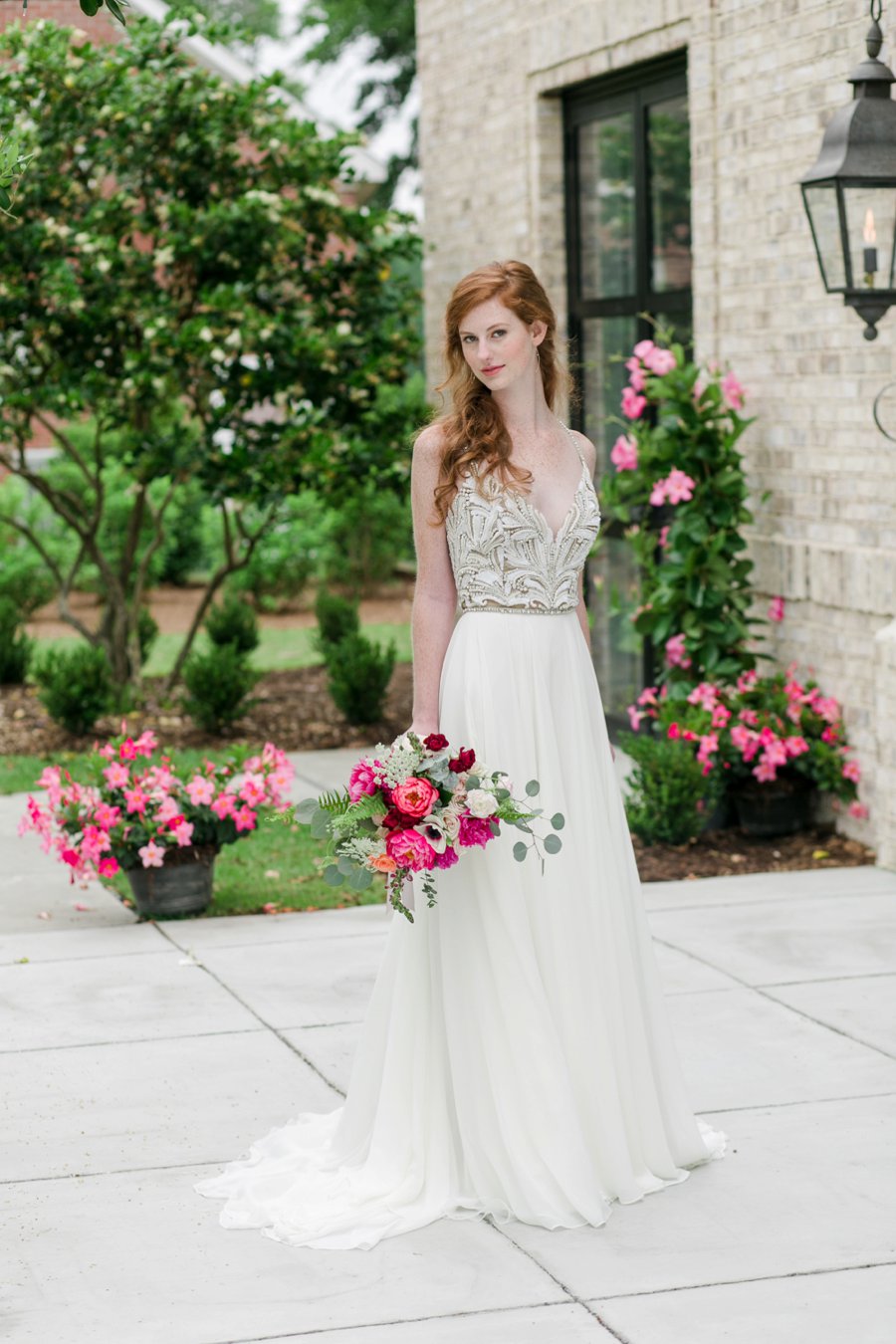 Pink Rustic Garden Inspired Wedding Ideas via TheELD.com