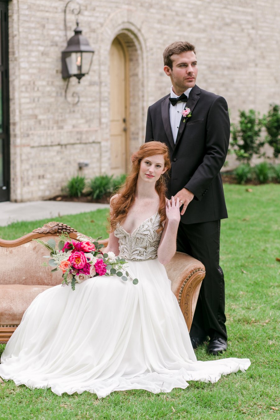 Pink Rustic Garden Inspired Wedding Ideas via TheELD.com