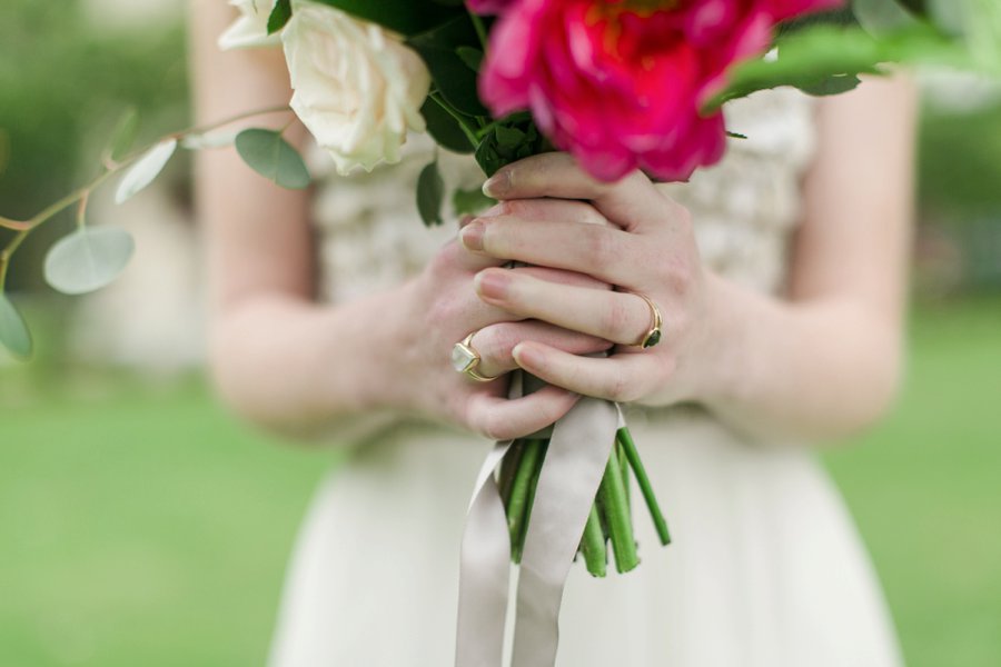 Pink Rustic Garden Inspired Wedding Ideas via TheELD.com