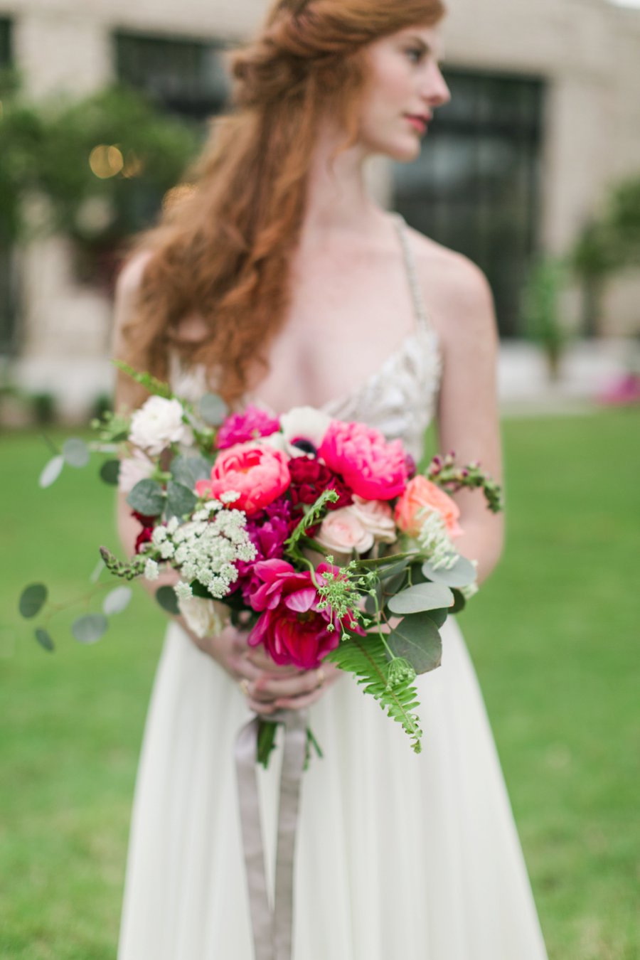 Pink Rustic Garden Inspired Wedding Ideas via TheELD.com