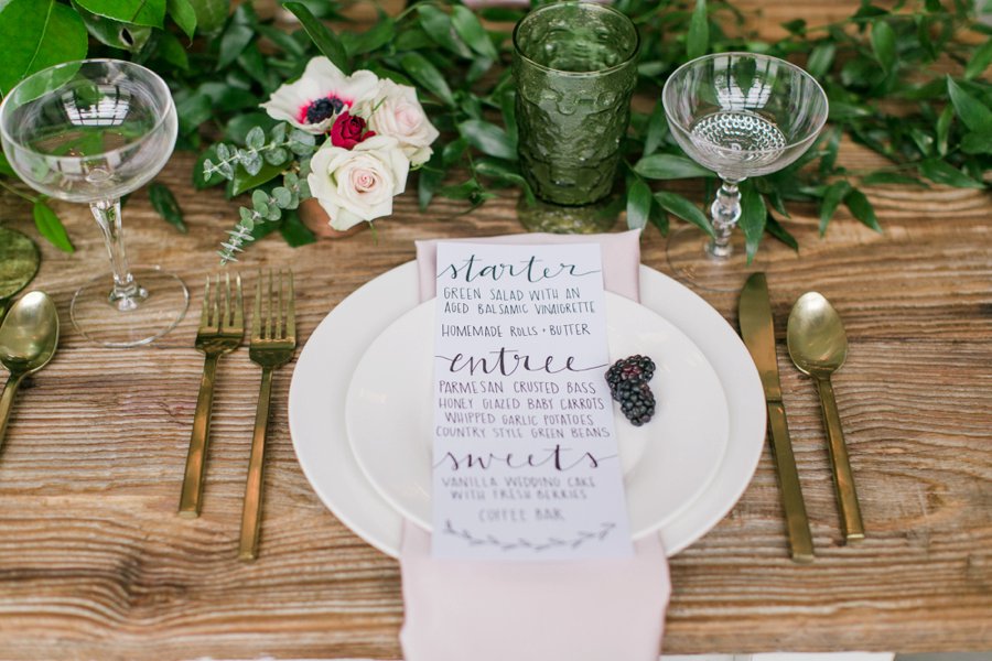 Pink Rustic Garden Inspired Wedding Ideas via TheELD.com