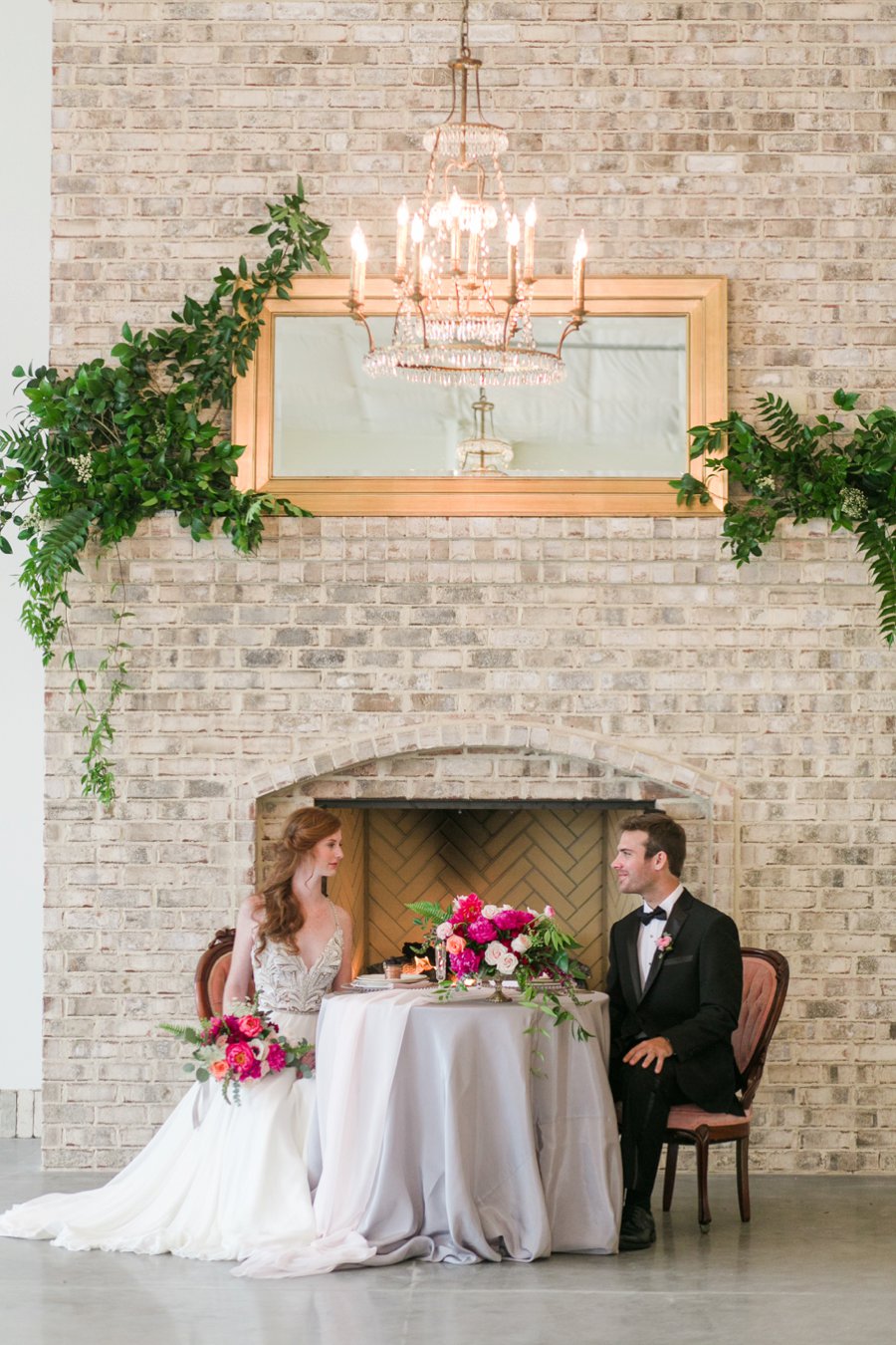 Pink Rustic Garden Inspired Wedding Ideas via TheELD.com