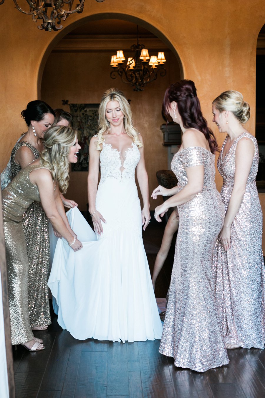 An Elegant White & Silver Central Florida Wedding via TheELD.com