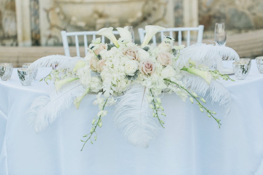 An Elegant White & Silver Central Florida Wedding via TheELD.com