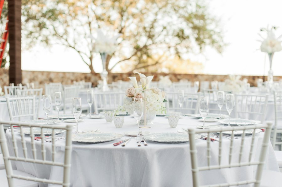 An Elegant White & Silver Central Florida Wedding via TheELD.com