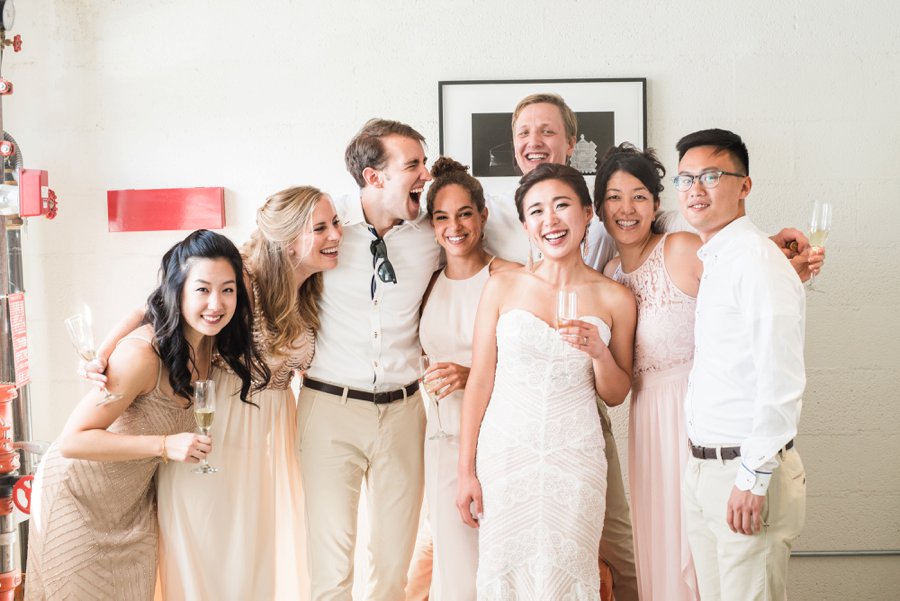 A Quirky Chemistry Inspired Los Angeles Wedding via TheELD.com