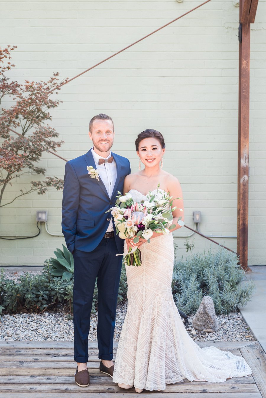 A Quirky Chemistry Inspired Los Angeles Wedding via TheELD.com