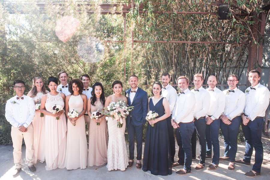 A Quirky Chemistry Inspired Los Angeles Wedding via TheELD.com