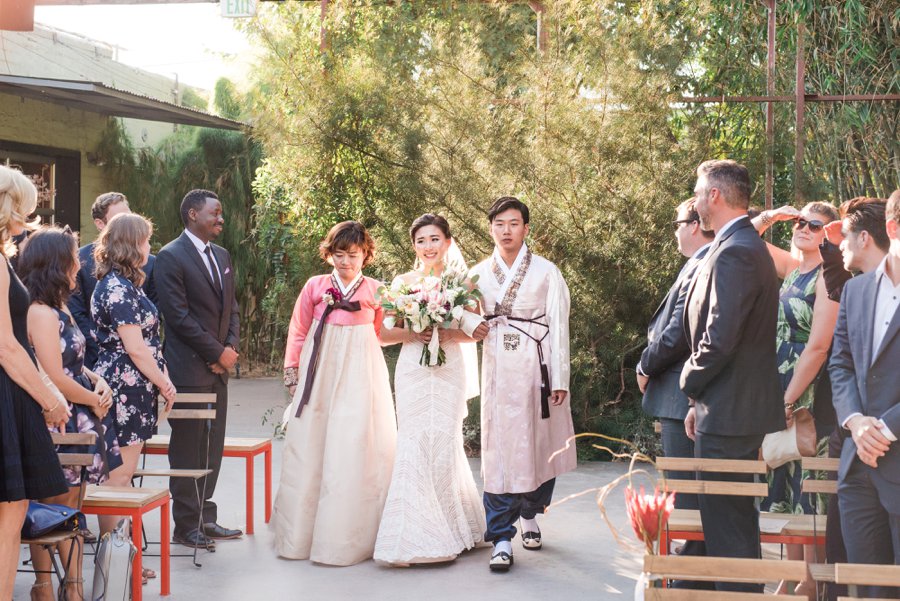 A Quirky Chemistry Inspired Los Angeles Wedding via TheELD.com