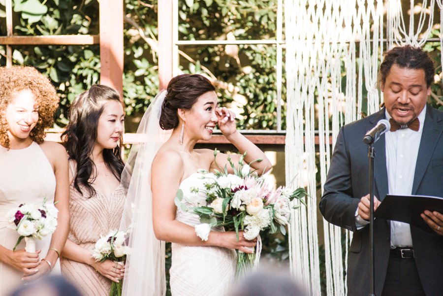 A Quirky Chemistry Inspired Los Angeles Wedding via TheELD.com