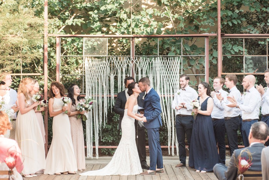 A Quirky Chemistry Inspired Los Angeles Wedding via TheELD.com