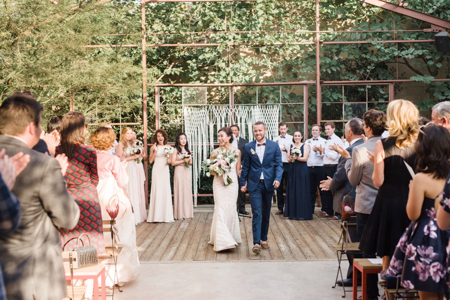 A Quirky Chemistry Inspired Los Angeles Wedding via TheELD.com