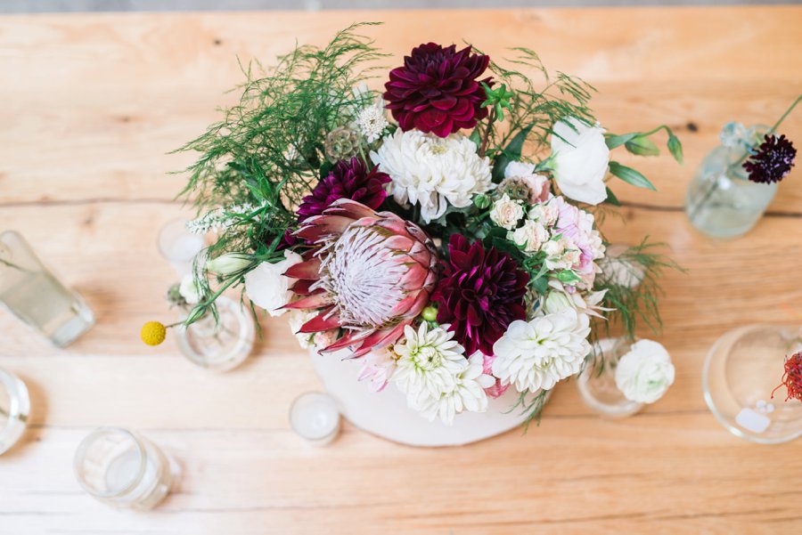 A Quirky Chemistry Inspired Los Angeles Wedding via TheELD.com