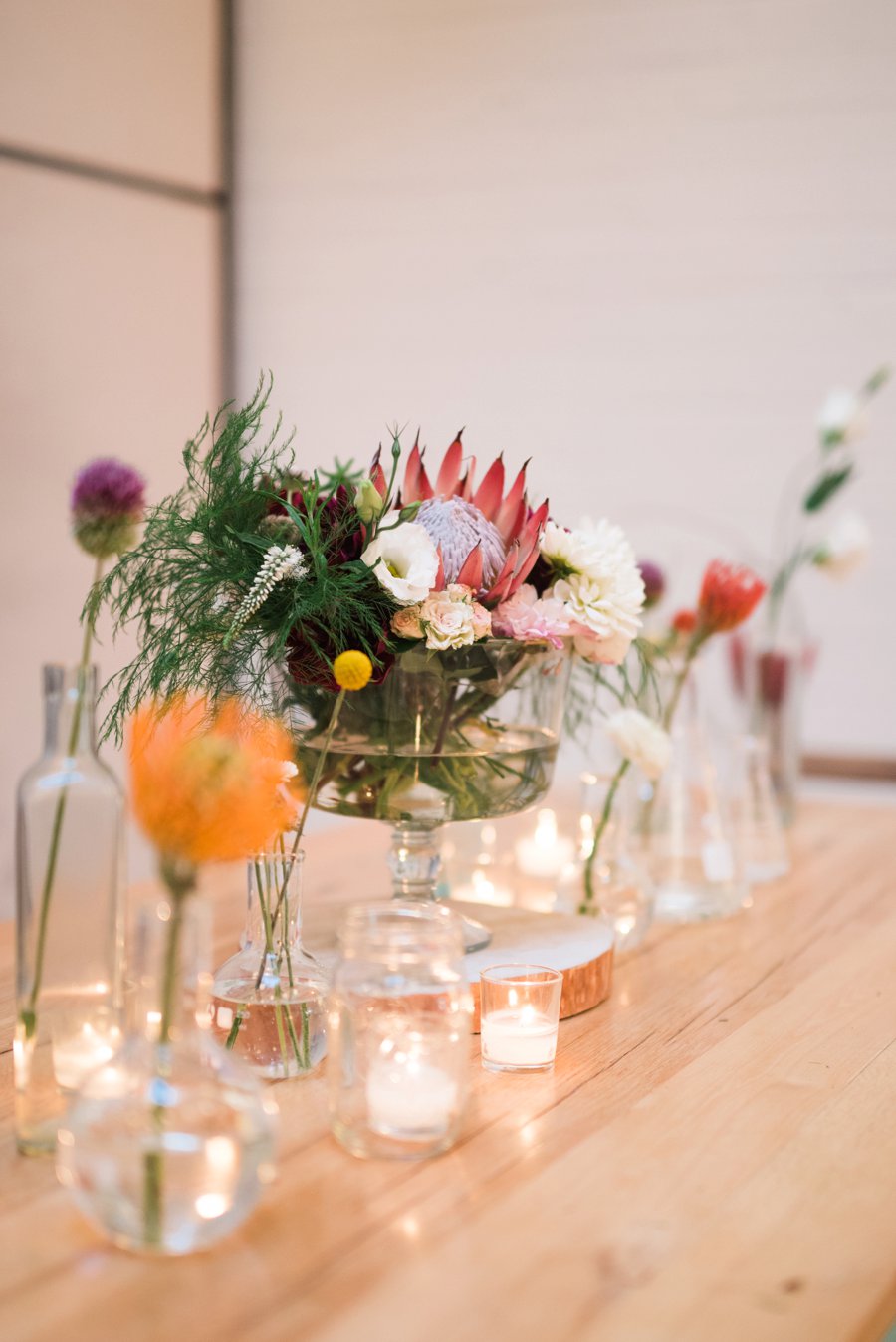 A Quirky Chemistry Inspired Los Angeles Wedding via TheELD.com