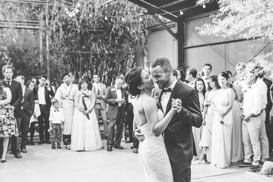 A Quirky Chemistry Inspired Los Angeles Wedding via TheELD.com