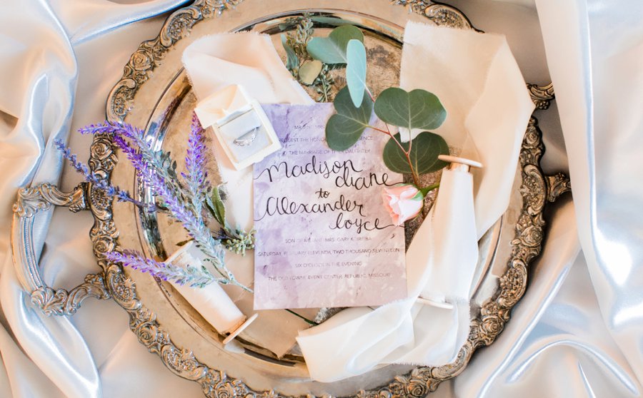 Lavender and Pink Modern Romantic Wedding Ideas via TheELD.com