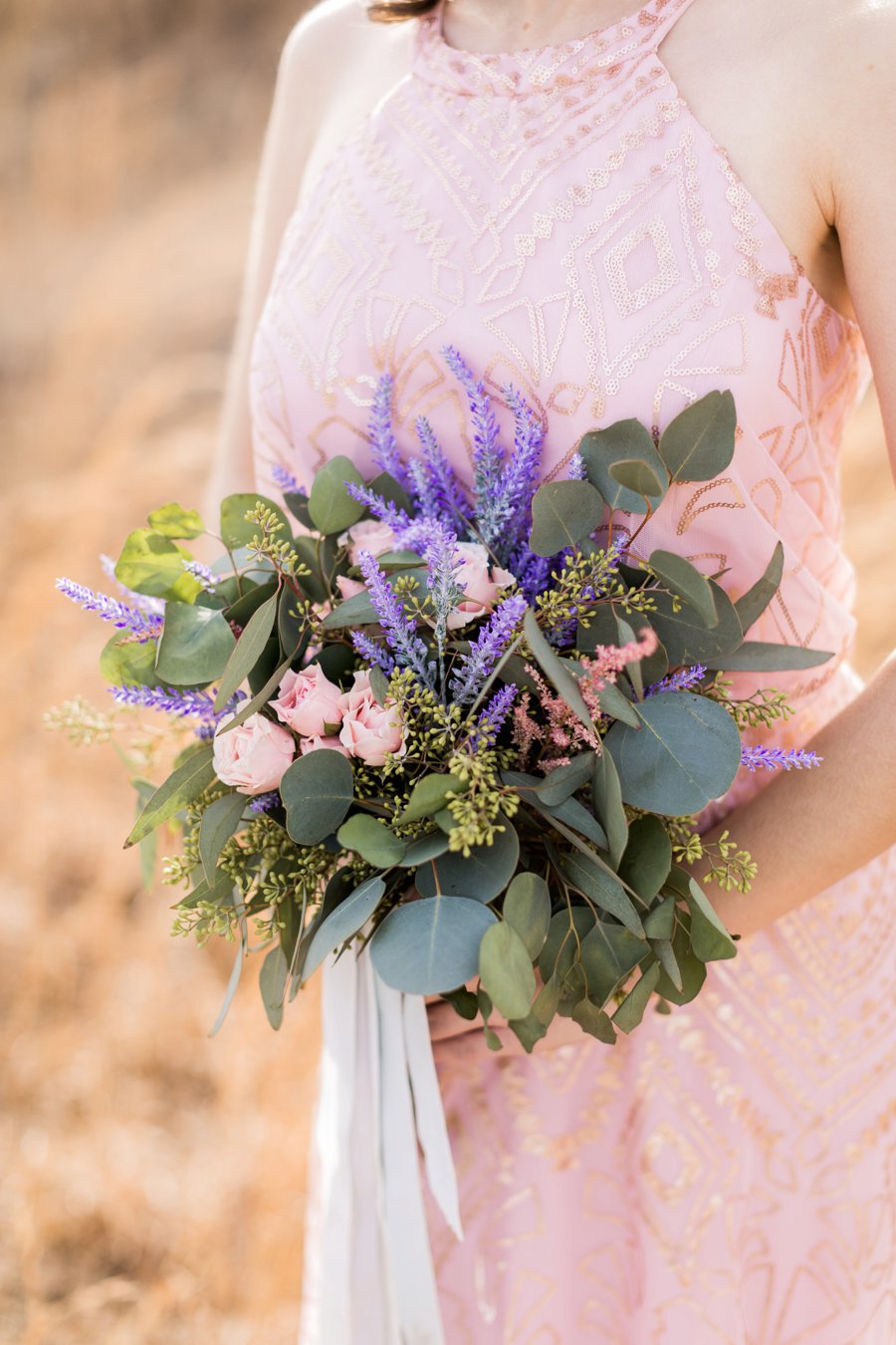 Lavender and Pink Modern Romantic Wedding Ideas via TheELD.com