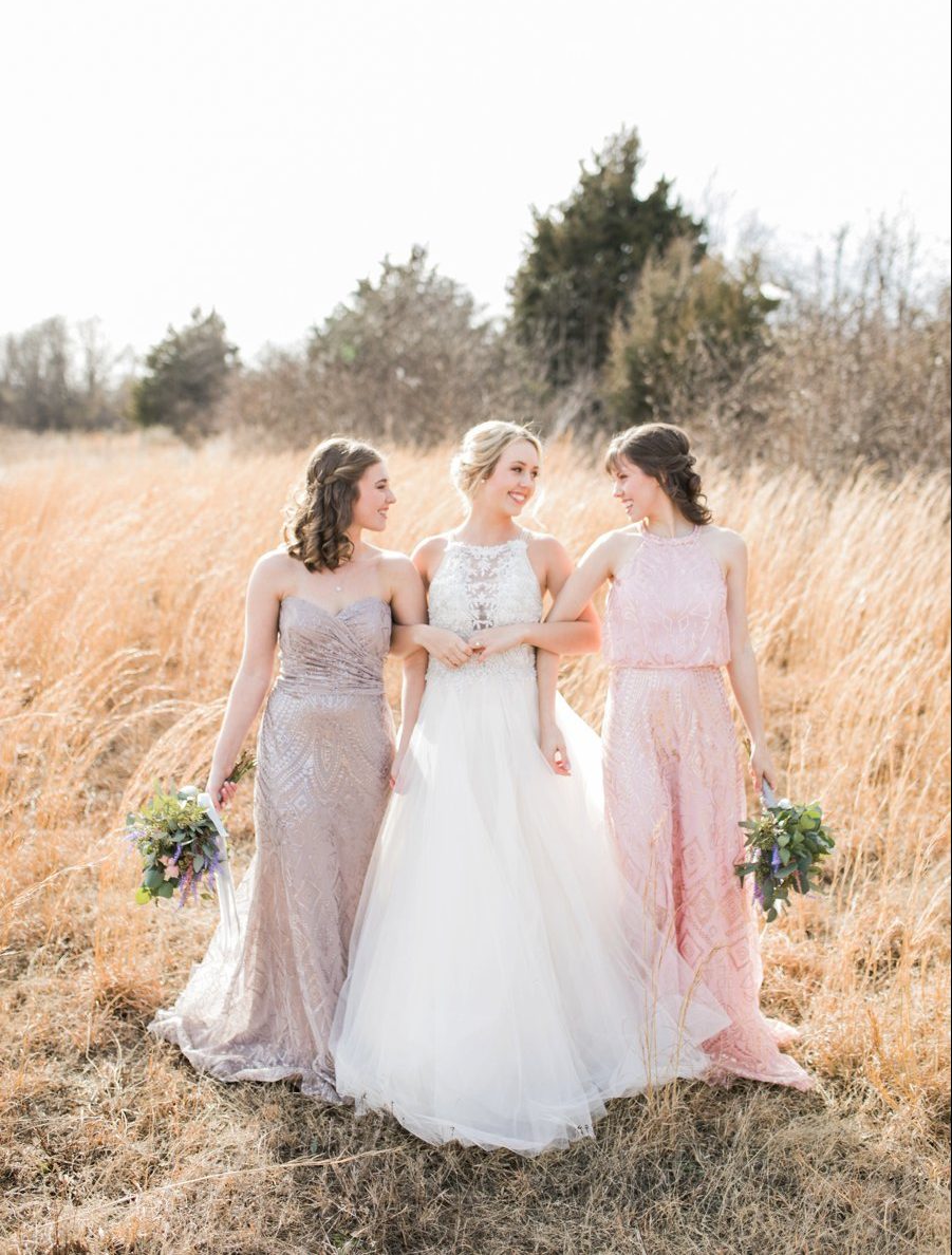 Lavender and Pink Modern Romantic Wedding Ideas via TheELD.com