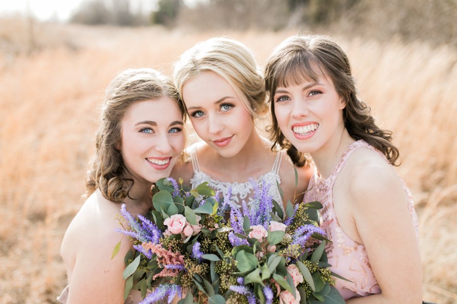 Lavender and Pink Modern Romantic Wedding Ideas via TheELD.com