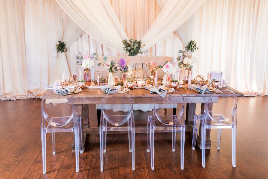 Lavender and Pink Modern Romantic Wedding Ideas via TheELD.com