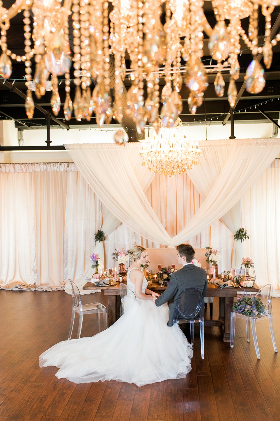 Lavender and Pink Modern Romantic Wedding Ideas via TheELD.com