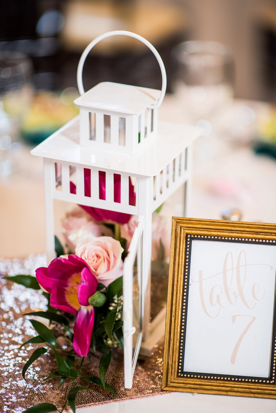 A Pink and Teal Rustic Florida Wedding via TheELD.com