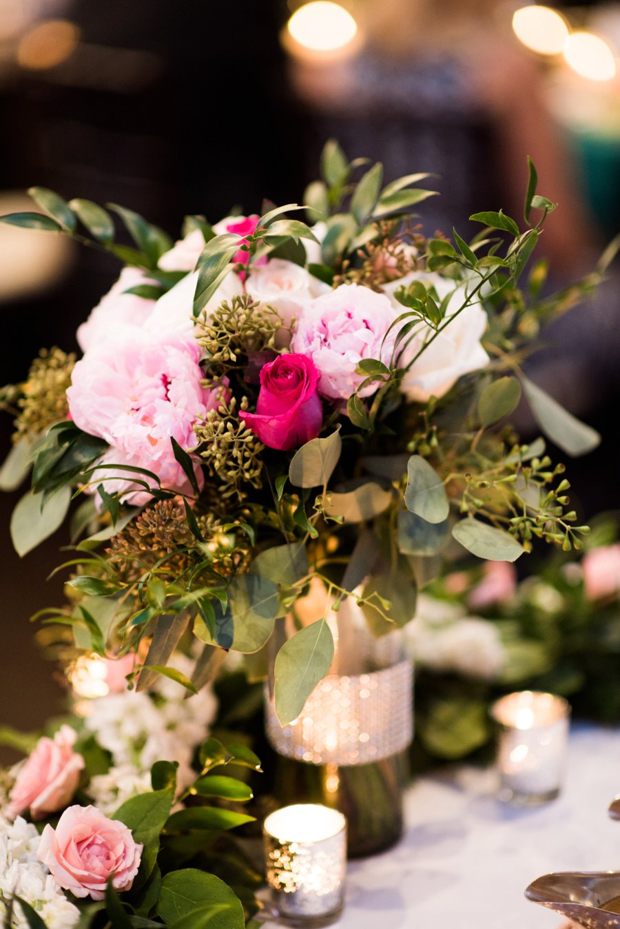 A Pink and Teal Rustic Florida Wedding via TheELD.com