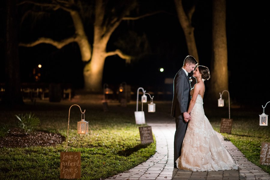 A Pink and Teal Rustic Florida Wedding via TheELD.com