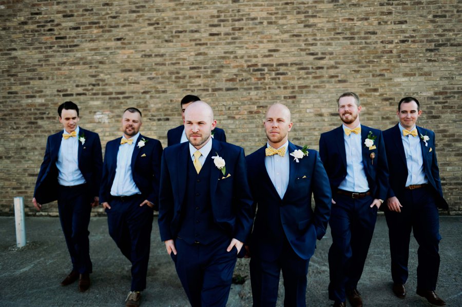 A Colorful Floral inspired Industrial Dallas Wedding via TheELD.com