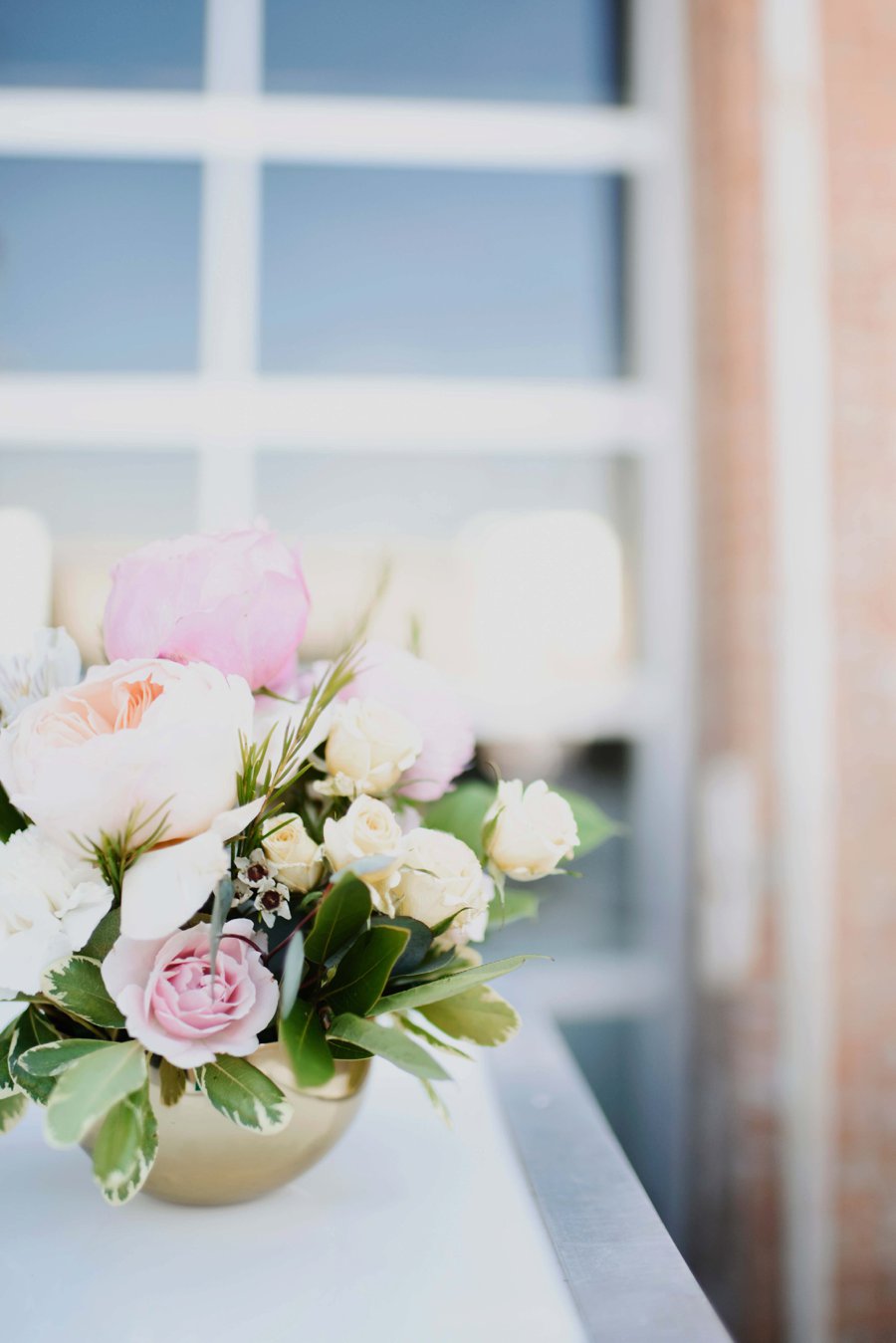 A Colorful Floral inspired Industrial Dallas Wedding via TheELD.com