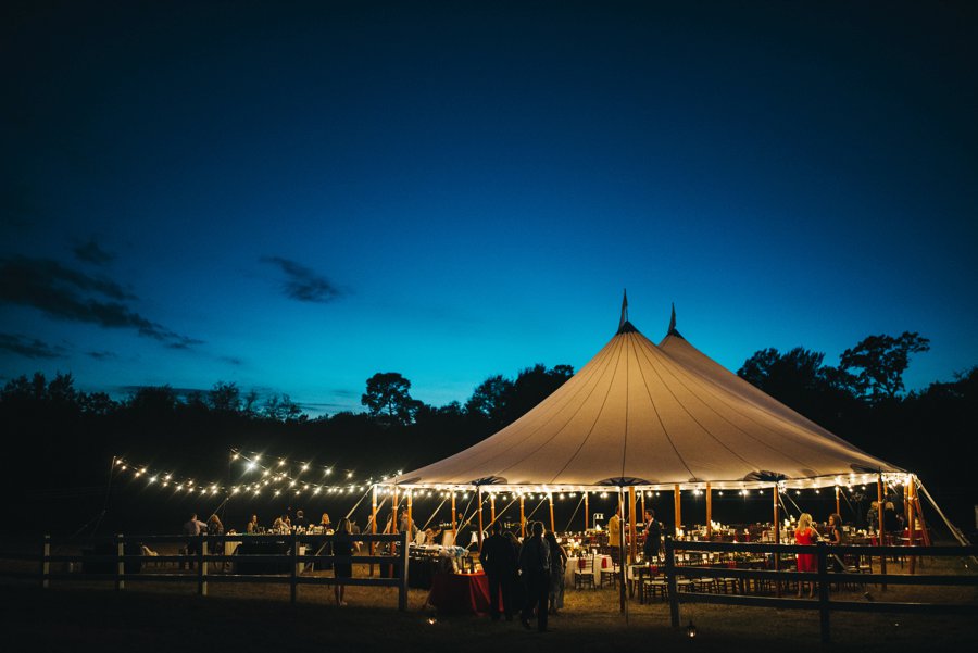 A Rustic Red and White Woodland inspired Central Florida Wedding via TheELD.com