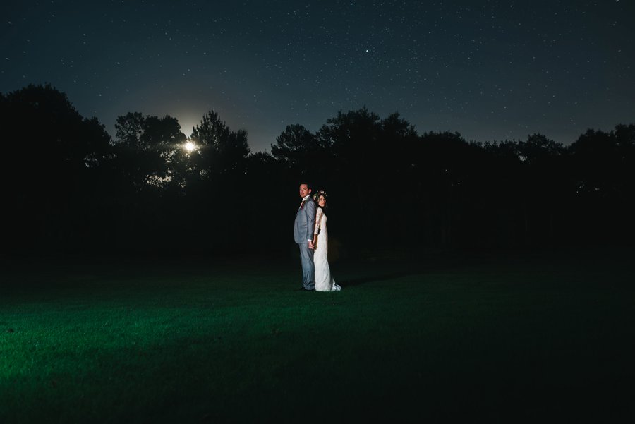 A Rustic Red and White Woodland inspired Central Florida Wedding via TheELD.com