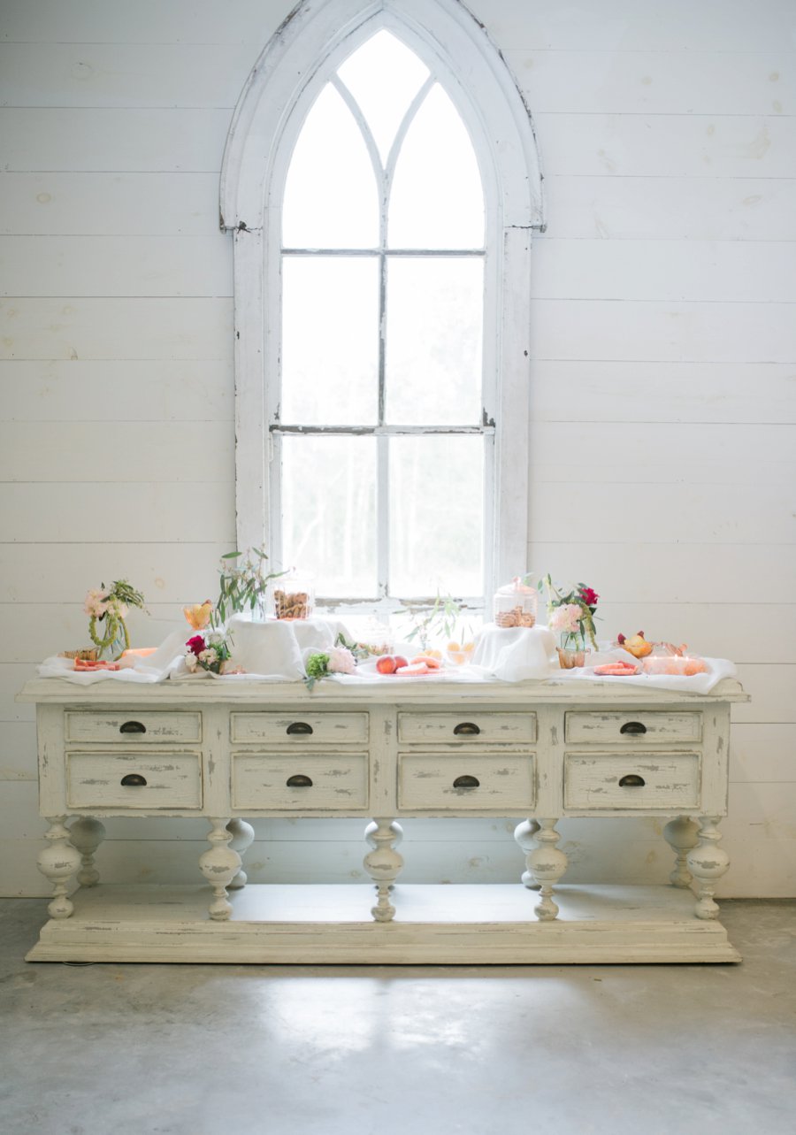 Colorful Summer Floral & Citrus Wedding Ideas via TheELD.com