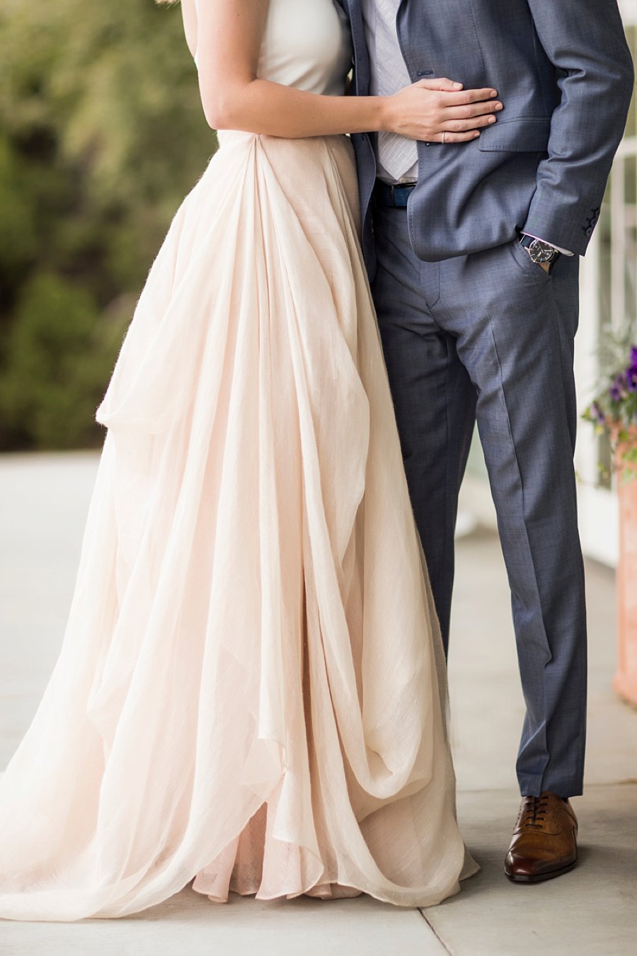 An Eclectic Lavender and Blush Pensacola Wedding via TheELD.com