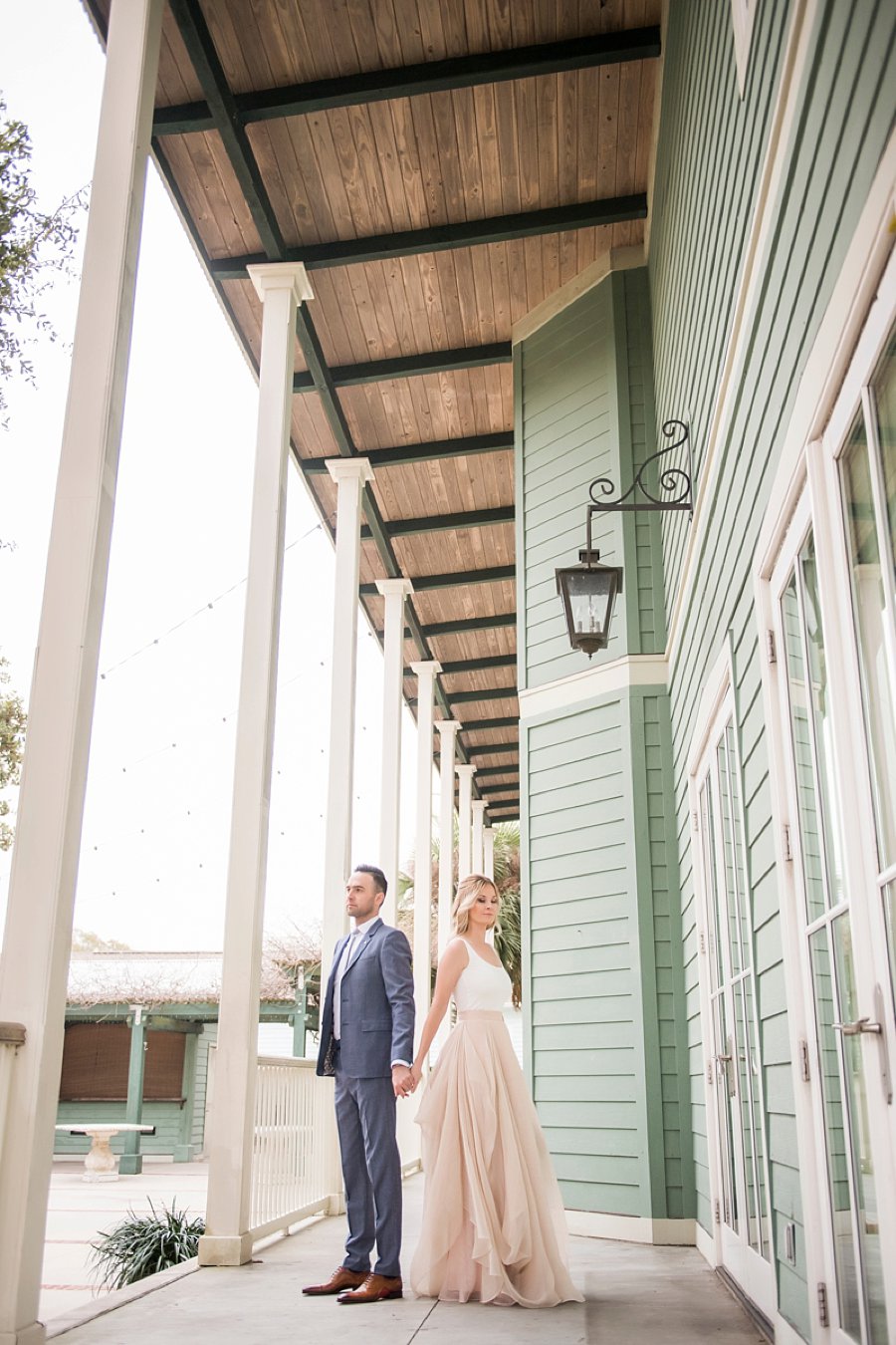 An Eclectic Lavender and Blush Pensacola Wedding via TheELD.com