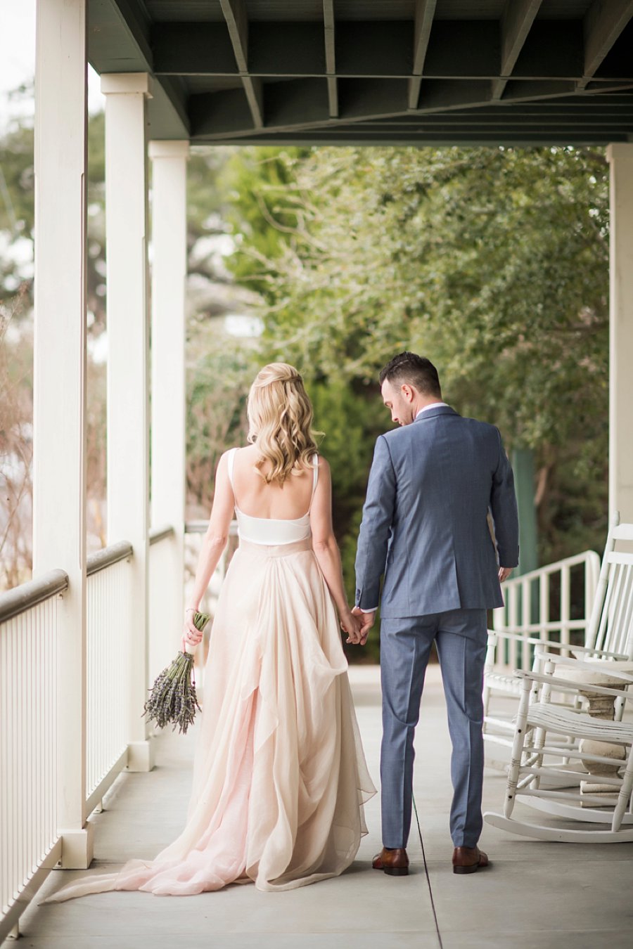 An Eclectic Lavender and Blush Pensacola Wedding via TheELD.com