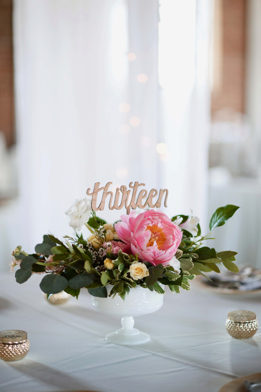 A Colorful Floral inspired Industrial Dallas Wedding via TheELD.com