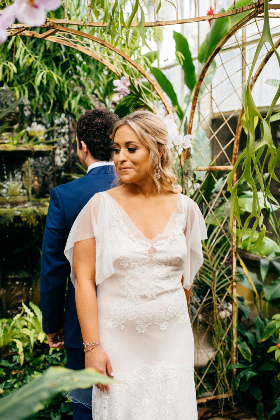 A Burgundy and Blush Ethereal Florida Garden Wedding via TheELD.com