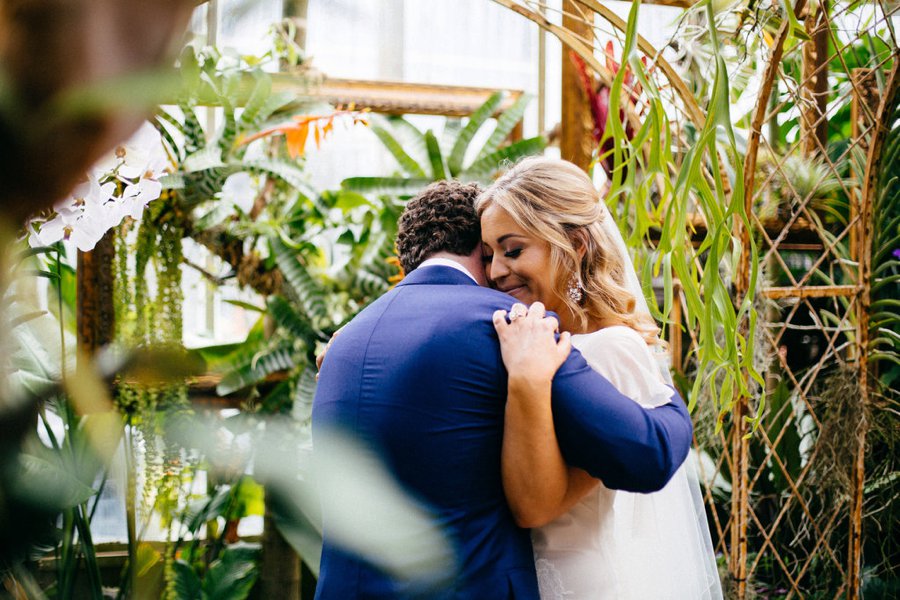 A Burgundy and Blush Ethereal Florida Garden Wedding via TheELD.com