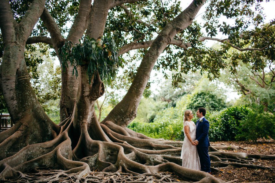 A Burgundy and Blush Ethereal Florida Garden Wedding via TheELD.com
