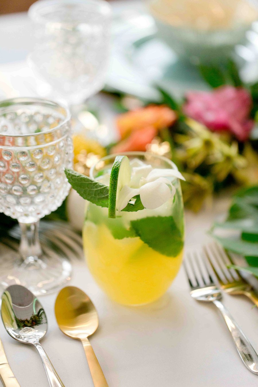 Modern & Lush Tropical Wedding Ideas via TheELD.com