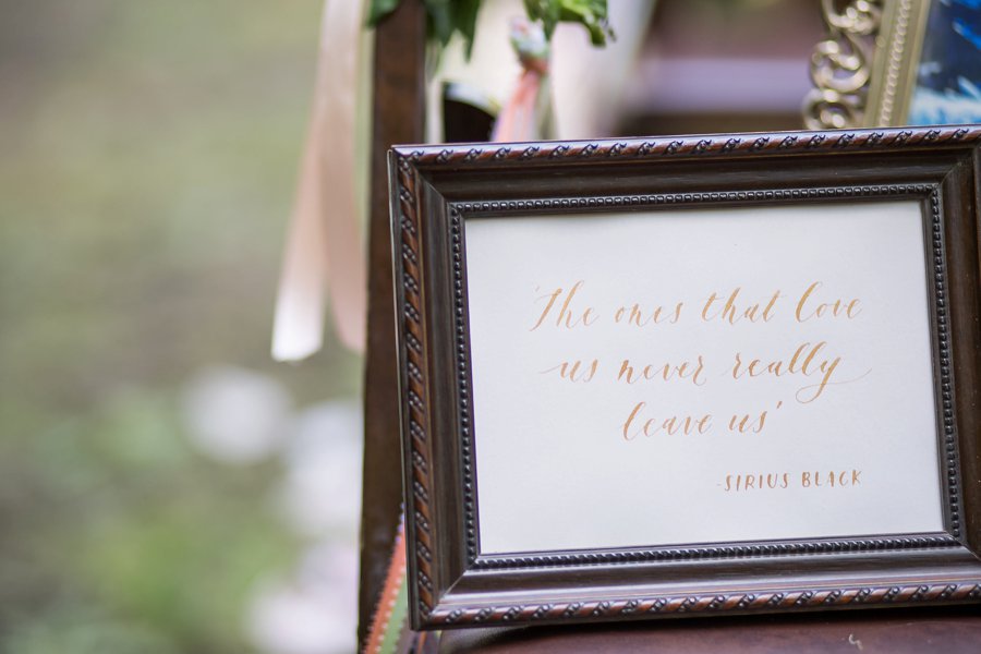 Blush, Peach, & Ivory Woodsy California Wedding via TheELD.com