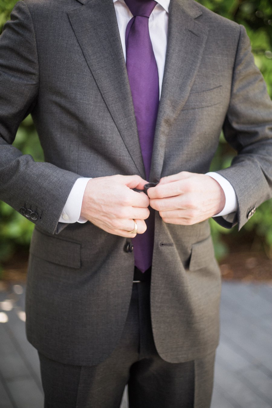 A Romantic Purple & Red Captiva Island Wedding via TheELD.com