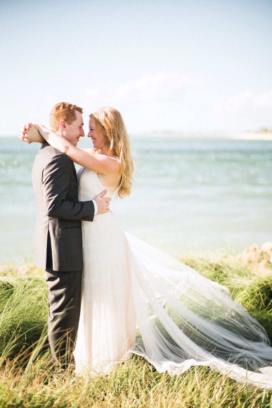 A Romantic Purple & Red Captiva Island Wedding via TheELD.com